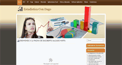 Desktop Screenshot of estadisticacondago.com